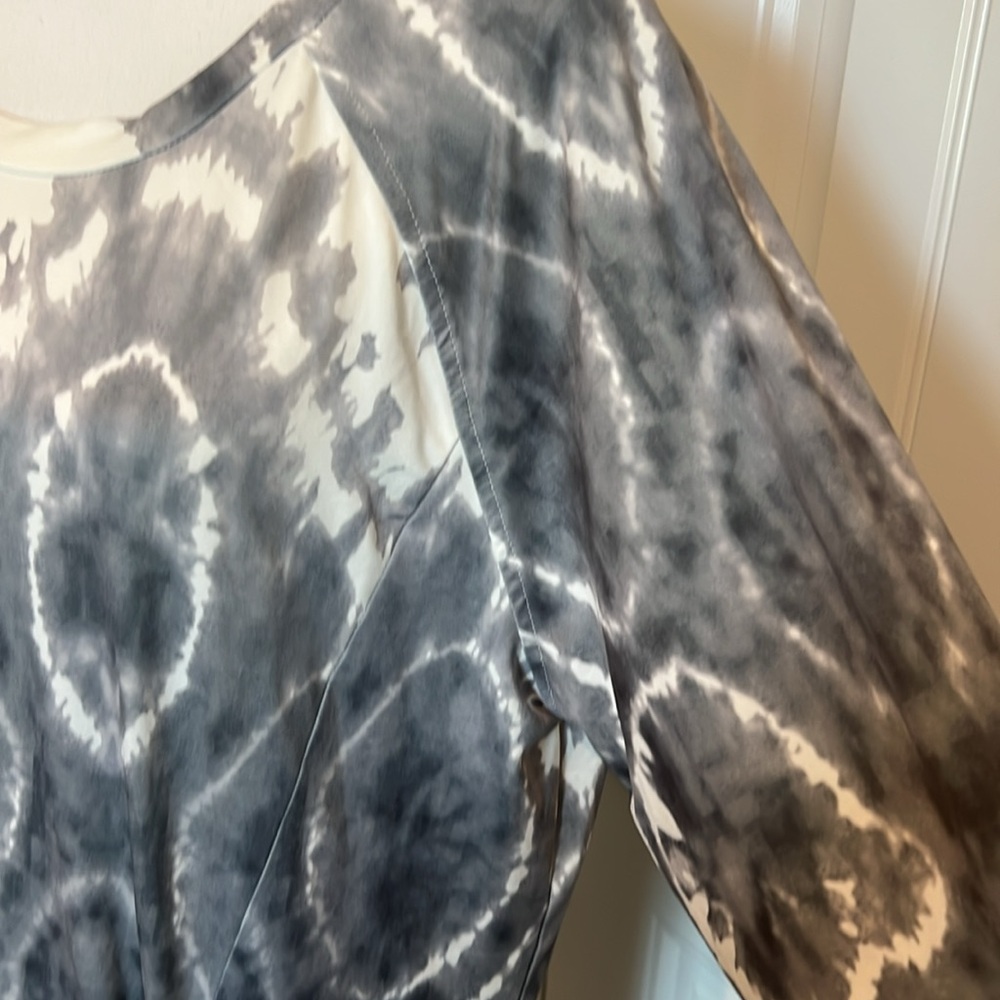 Beyond This Plane Women’s Tie Dye Long Sleeve Tunic Blouse Top Dress NEW Large L - Picture 6 of 16